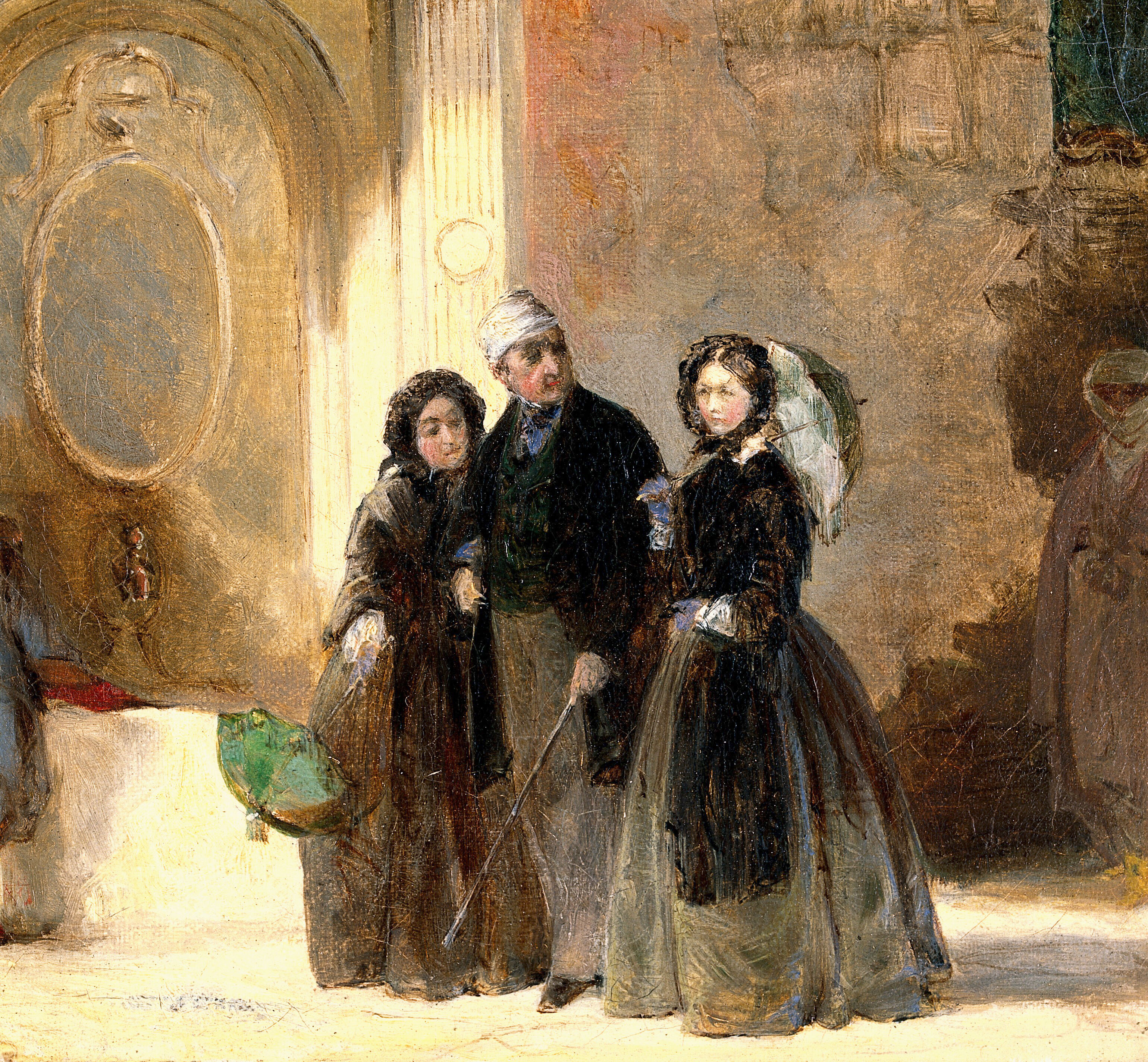 Florence Nightingale With Charles Holte Bracebridge And Selina