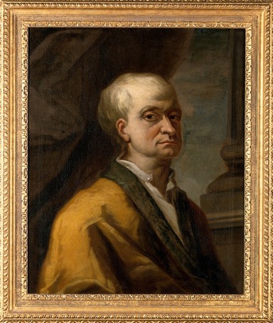Sir Isaac Newton. Oil painting by Sir James Thornhill.