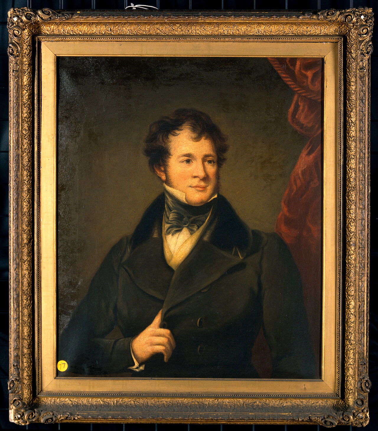 Richard Anthony Stafford (1801-1854), surgeon to the Marylebone Dispensary. Oil painting by William Salter., by William Salter
