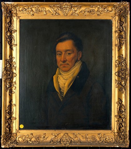 Richard Smith junior (1772-1843), surgeon to the Bristol Royal Infirmary 1796-1843. Oil painting by John Hazlitt, 1824.
