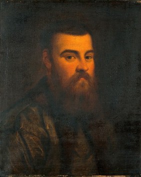 M0006977: Portrait possibly of Andreas Vesalius (1514-1564)