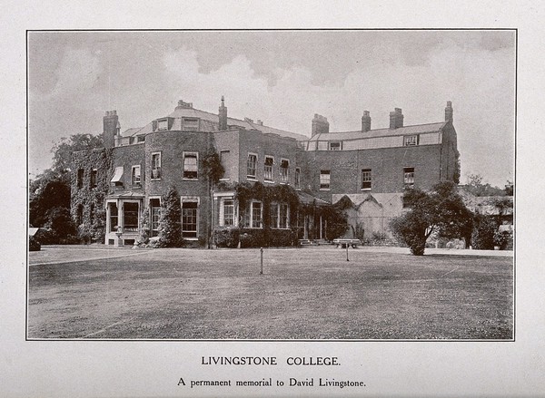 Livingstone college. Process print.