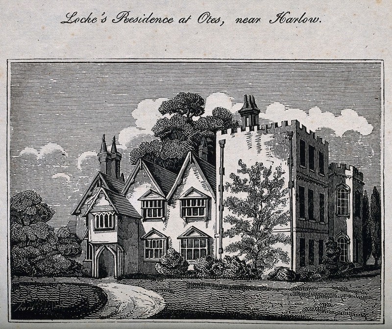 Otes Manor House in Harlow, where John Locke spent the last fourteen
