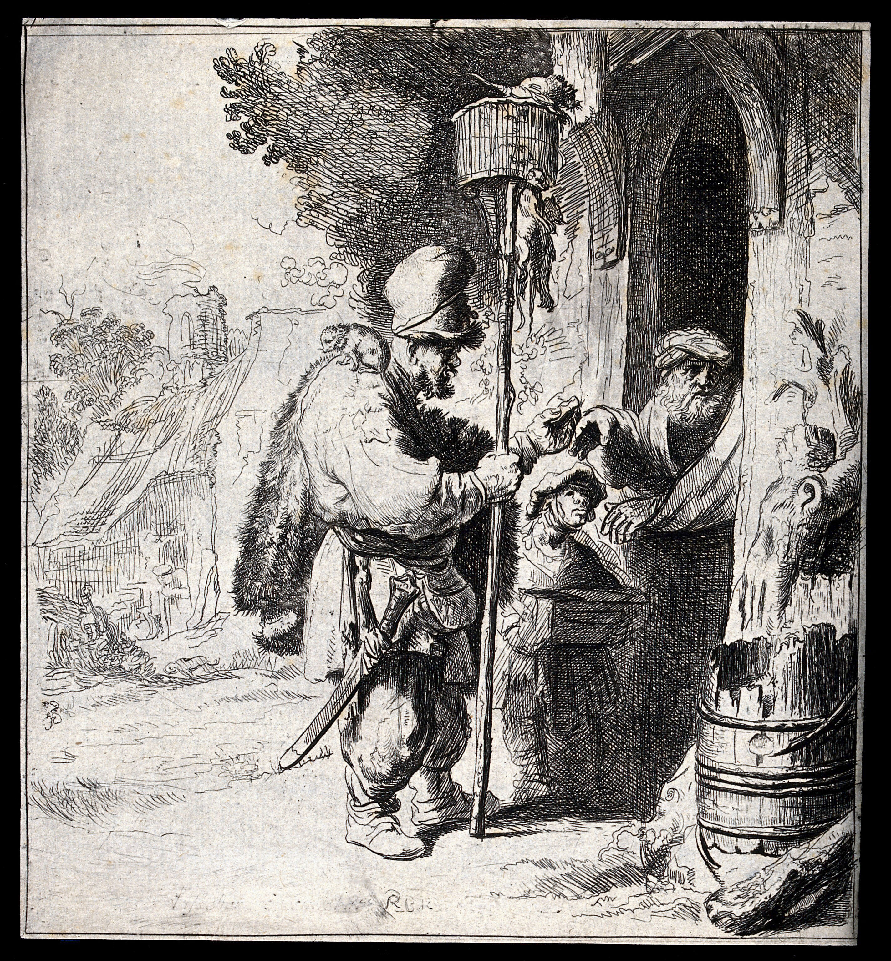 Rembrandt van Rijn, The Rat Catcher