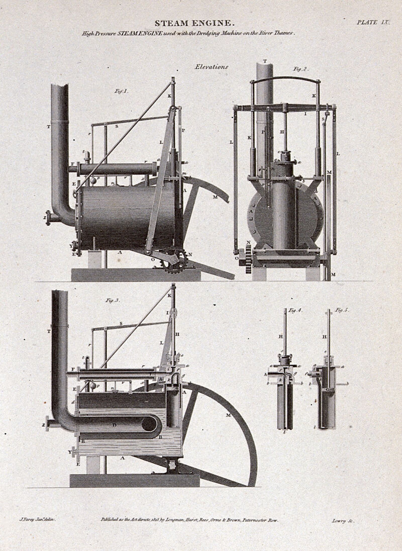 The first steam engine made in фото 75