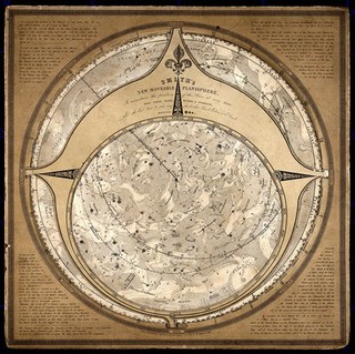 Astrology: the Oriental zodiac. Coloured engraving.