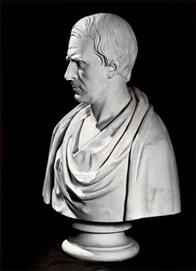 Francis Adams: a portrait bust. Photograph by Drummond after W. Brodie.