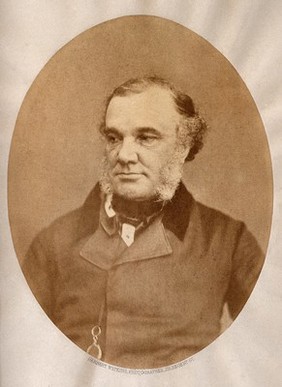 Thomas Addison. Photograph by H. Watkins.