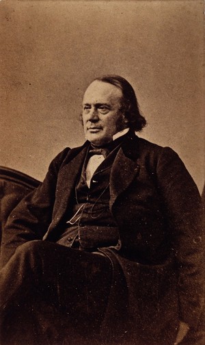 view Louis Agassiz. Photograph by C.D. Fredericks and Co.