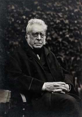 Sir George Biddell Airy. Photograph by Morgan & Kidd, 1891.