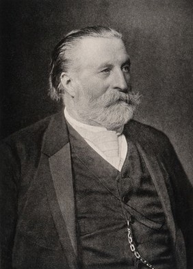 Ernst von Bergmann. Photogravure.