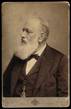 view Christian Albert Theodor Billroth. Photograph by J. Löwy.