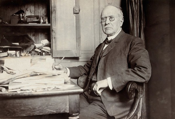 Édouard Eugène Désiré Branly. Photograph by Dornac.