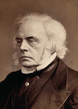 John Bright. Photograph by Elliott & Fry.