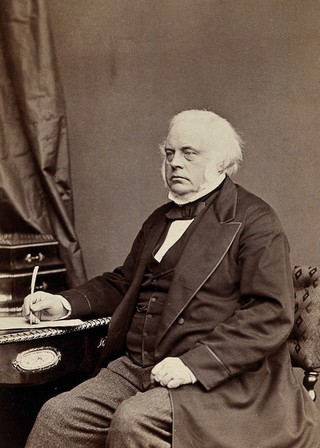 John Bright. Photograph by H.J. Whitlock.