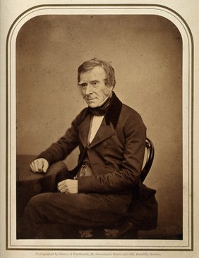 Sir Benjamin Collins Brodie. Photograph by Maull & Polyblank.