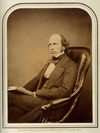 William Benjamin Carpenter. Photograph by Maull & Polyblank.