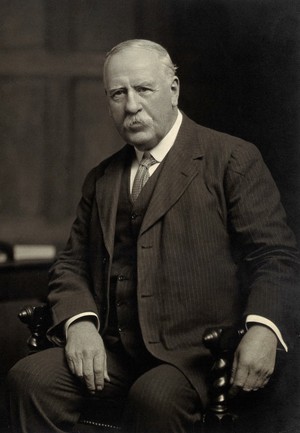 view Sir William Watson Cheyne. Photograph by Elliott & Fry.
