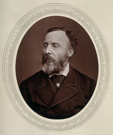 Sir Andrew Clark. Photograph by Lock & Whitfield.