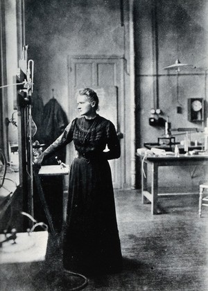 view Marie Curie. Photograph.