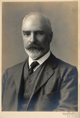 Arthur Robertson Cushny. Photograph by Moffat.