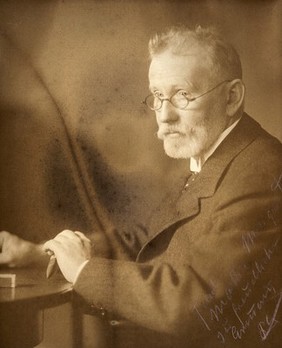 Paul Ehrlich. Photograph.