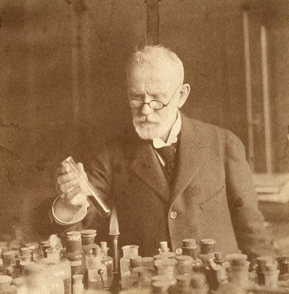 Paul Ehrlich. Photograph, 1915.