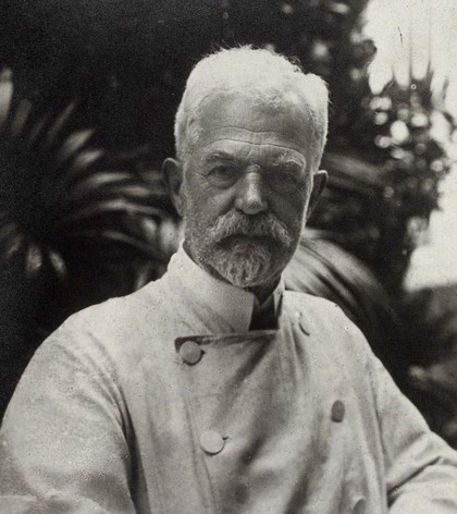 Anton Freiherr von Eiselsberg. Photograph by Paul de Frenes.