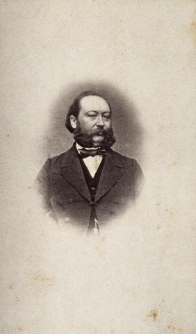 Karl Braun von Fernwald. Photograph by A.F. Baschta.