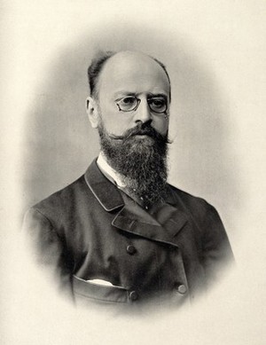 view Ernst Finger. Process print after J. Löwy.