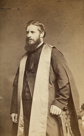 Sir William Henry Flower. Photograph by Moira, 1881.