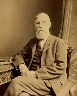 Sir Michael Foster. Photograph.