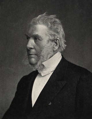 James Glaisher. Photogravure after J. Mayall.