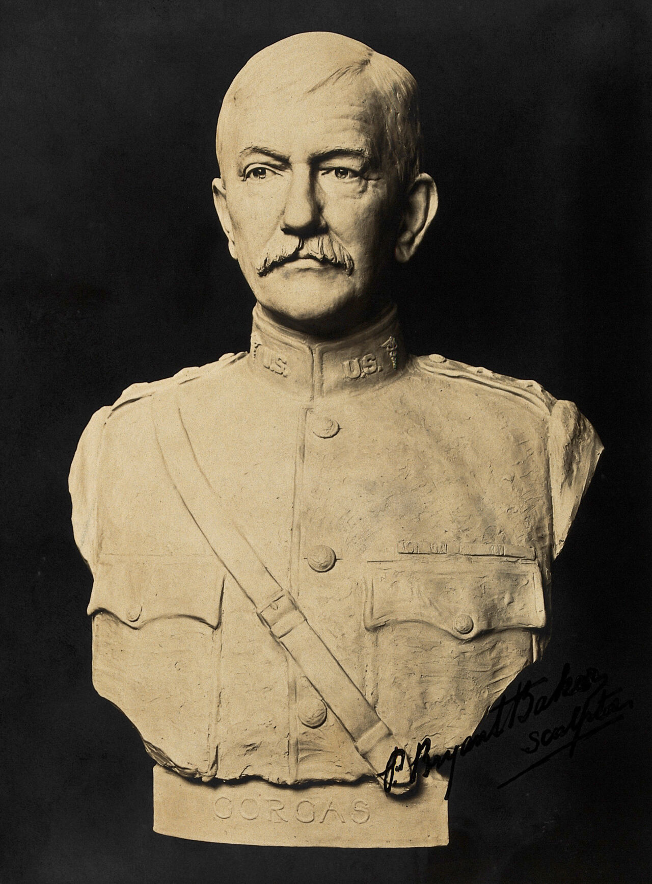 William Crawford Gorgas. Photograph after P. Bryant Baker, 1919., by Bryant Baker
