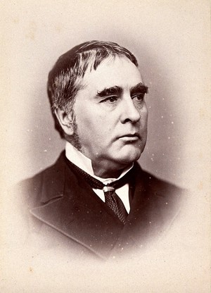 view Sir William Withey Gull. Photograph by G. Jerrard, 1881.