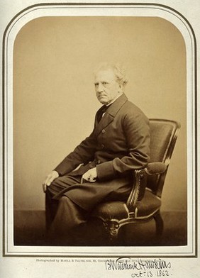 Benjamin Waterhouse Hawkins. Photograph by Maull & Polyblank, 1862.