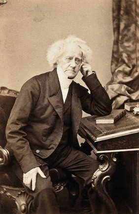 Sir John Herschel. Photograph by Maull & Polyblank.