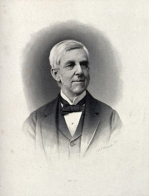 view Oliver Wendell Holmes. Photograph after J.A.J. Wilcox.