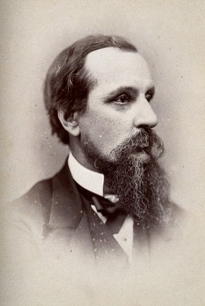 view Sir Jonathan Hutchinson. Photograph by G. Jerrard, 1881.