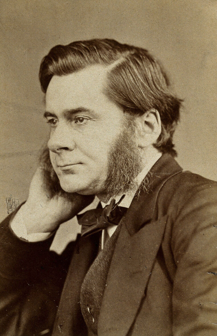 Thomas Henry Huxley. Photograph by Elliott & Fry. Collection
