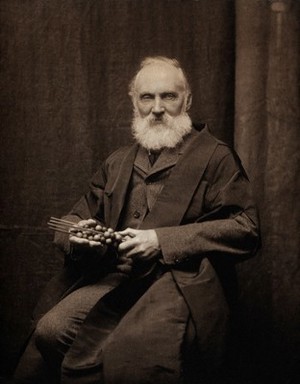 view William Thomson, Baron Kelvin. Photograph by T. & R. Annan & Sons.