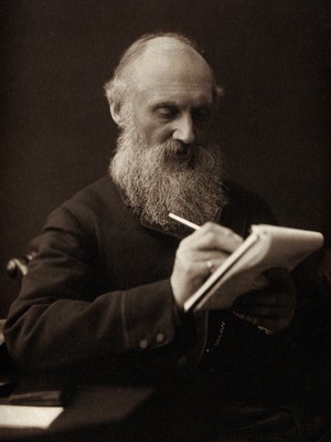 view William Thomson, Baron Kelvin. Photograph by T. & R. Annan & Sons.