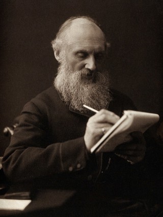 William Thomson, Baron Kelvin. Photograph by T. & R. Annan & Sons.