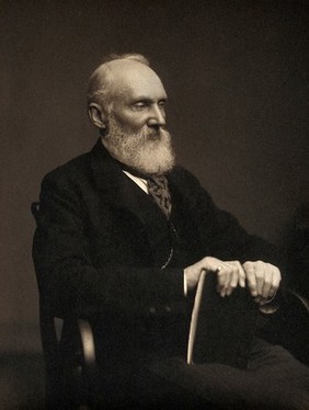 William Thomson, Baron Kelvin. Photograph by T. & R. Annan & Sons.