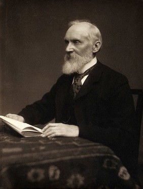 William Thomson, Baron Kelvin. Photograph by T. & R. Annan & Sons.