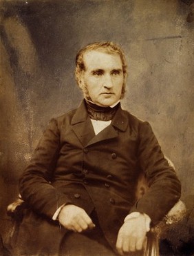 M0006627: Portrait of Justus von Liebig (1803-1873)