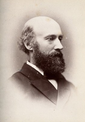 Robert Liveing. Photograph by G. Jerrard, 1881.