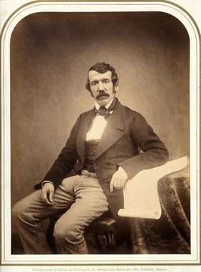 David Livingstone. Photograph by Maull & Polyblank.