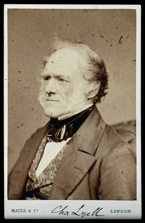 Sir Charles Lyell. Photograph by Maull & Co.