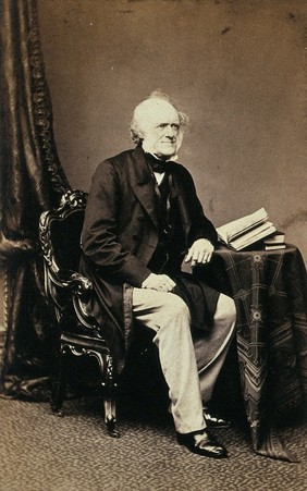 Sir Charles Lyell. Photograph.